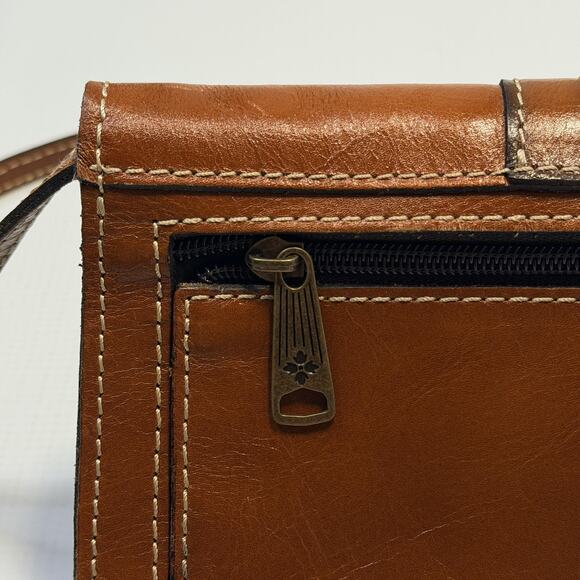 Patricia Nash Crossbody Bag Purse Womens Leather Tooled Floral Florence P06107 - Picture 4 of 12